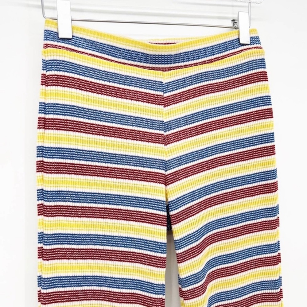 Zara Ribbed Flare Pull On Pants - Picture 3 of 6